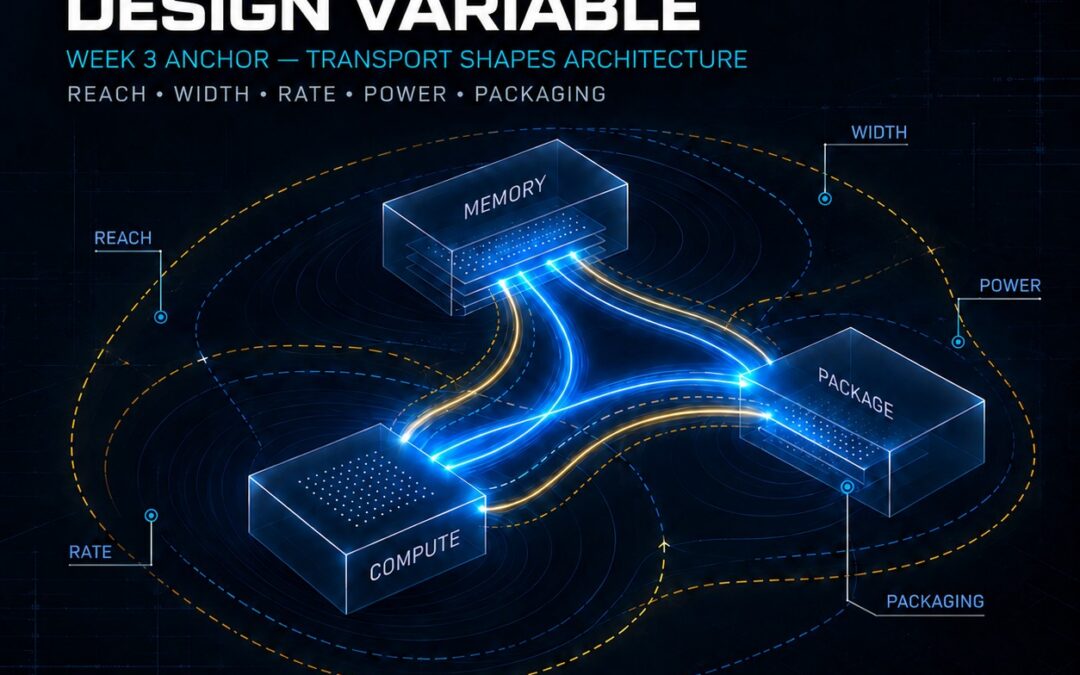 WHEN TRANSPORT BECOMES A DESIGN VARIABLE