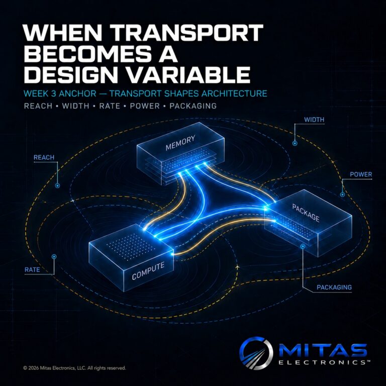 WHEN TRANSPORT BECOMES A DESIGN VARIABLE